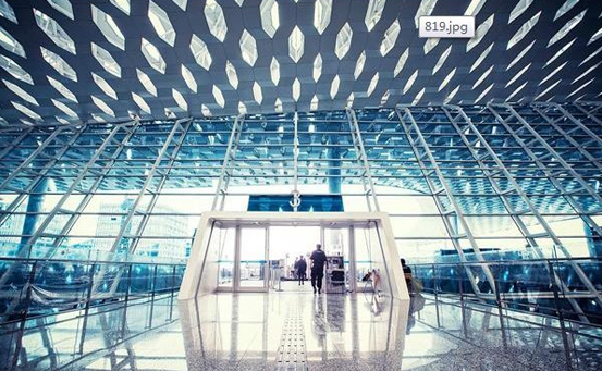 深圳国际机场T3航站楼部分内景